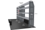 MR4 Express Range For L3H3 - Rear-Wheel Drive - Volkswagen Crafter 2006-2017 - Three Bays - Drawers + Shelves photo 2