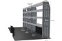 MR4 Express Range For L4H3 Peugeot Boxer 2006- Three Bays - Shelves only photo 2