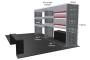 MR4 Express Range For L2H1 Vauxhall Vivaro 2014-2019 - Two Bays - Drawers + Shelves photo 2