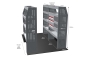 MR4 Express Range For L1H2 Ford Transit Custom 2013-2023 -Full Configuration - Drawers + Shelves photo 5
