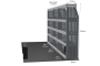 MR4 Express Range For Nissan NV400 (Primastar) L3H2 FWD- Three Bays - Top Tray configuration with matting photo 2