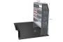 MR4 Express Range For L2H2 Ford Transit Custom 2013-2023 -One Bay - Drawers + Shelves photo 5