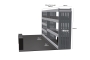 MR4 Express Range For Ford Transit Custom L2H1- Two Bays - Top Tray configuration with matting photo 6