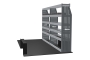 MR4 Express Range For Nissan NV400 (Primastar) L2H2- Two Bays - Top Tray configuration with matting photo 2