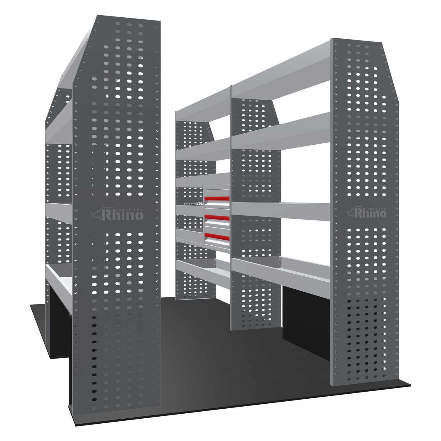 MR4 Express Range For L3H3 IVECO Daily 2014 - Full Configuration - Drawers + Shelves photo 1