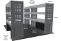 MR4 Express Range For L1H1 Fiat Talento 2016-2021 - Full Configuration - Shelves only photo 2