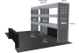 MR4 Express Range For L1H1 Ford Transit Custom 2023 - Two Bays - Shelves only photo 2