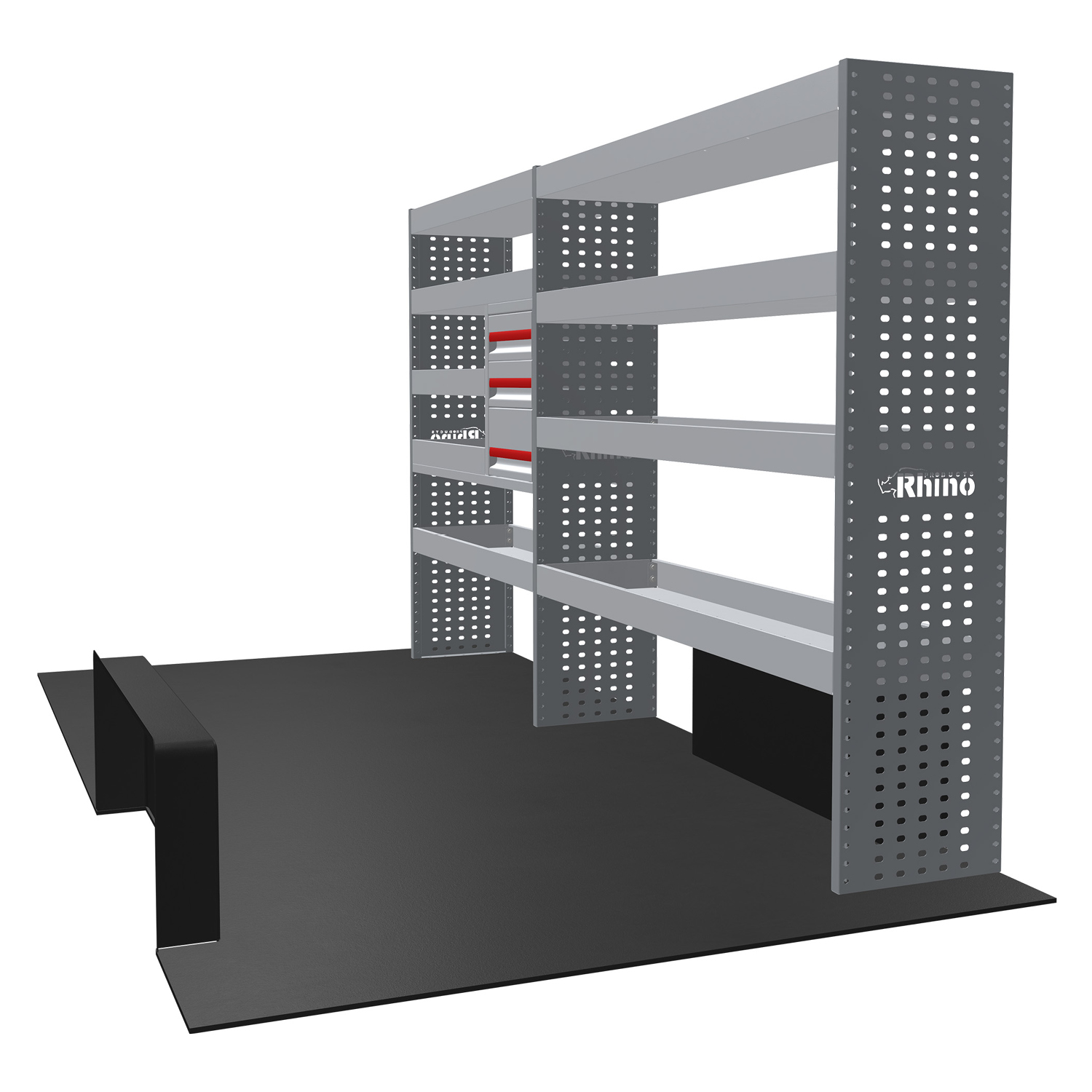 MR4 Express Range For L3H3 Ford Transit 2014 - Front-Wheel Drive - Two Bays - Drawers + Shelves photo 1