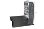 MR4 Express Range For L1H2 Ford Transit Custom 2013-2023 -One Bay - Drawers + Shelves photo 6