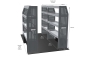 MR4 Express Range For L2H2 Ford Transit Custom 2013-2023 - Full Configuration - Shelves only photo 9