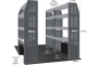 MR4 Express Range For L2H2 Nissan NV400 (Interstar) 2010-2024 - Front Wheel Drive - Full Configuration - Shelves only photo 2