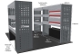 MR4 Express Range For L1H1 Fiat Talento 2016-2021 - Full Configuration - Drawers + Shelves photo 2