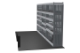 MR4 Express Range For Peugeot Boxer L3H2- Three Bays - Top Tray configuration with matting photo 2