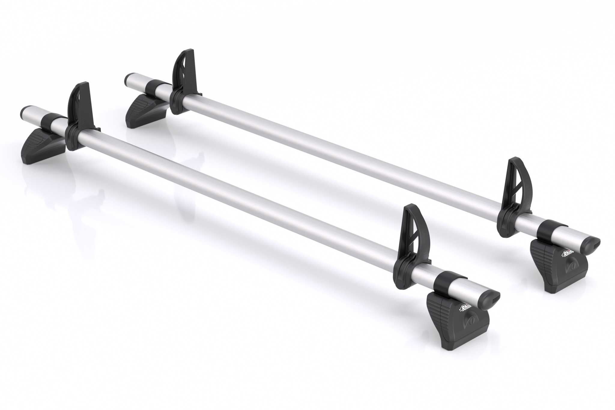 KammBar Pro for Citroen Dispatch 2016 - Medium Wheelbase - Low Roof (L2H1), 2 Aluminium Bars photo 1