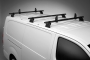 KammBar Black For Citroen Dispatch 2016 - Medium Wheelbase - Low Roof (L2H1), 3 Aluminium Bars photo 8