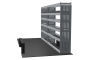 MR4 Express Range For Ford Transit L3H3 - Front-Wheel Drive - Two Bays - Top Tray configuration with matting photo 2