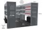 MR4 Express Range For L2H1 Ford Transit Custom 2023 - Full Configuration - Drawers + Shelves photo 2