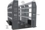 MR4 Express Range For L3H3 Peugeot Boxer 2006- Full Configuration - Shelves only photo 2
