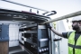 MR4 Express Range For Vauxhall Vivaro L1H1- Two Bays - Top Tray configuration with matting photo 5