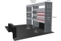 MR4 Express Range For L1H1 Nissan NV400 (Interstar) 2010-2024 - Front-Wheel Drive - Two Bays - Drawers + Shelves photo 2