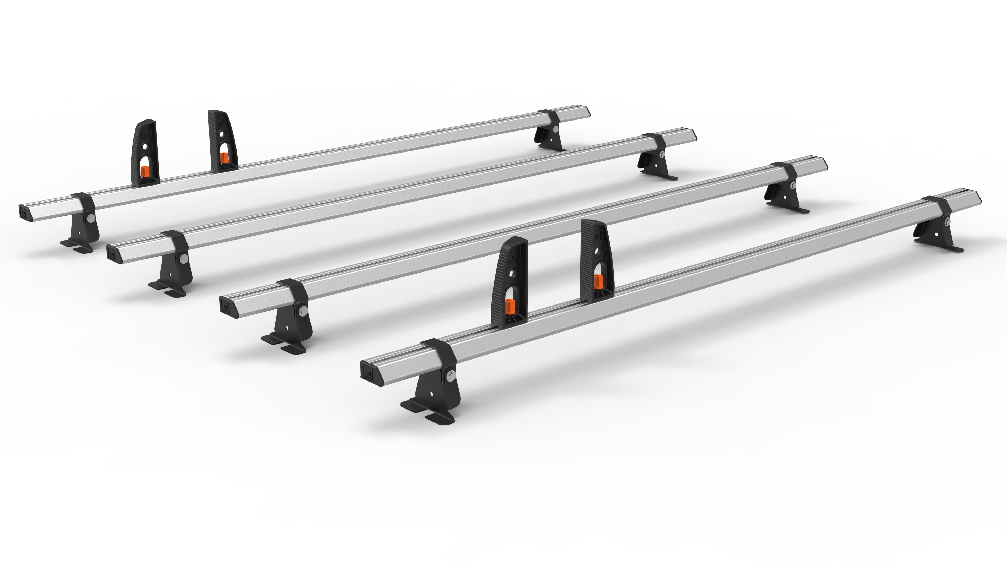 Vecta Bar for Volkswagen Crafter 2017 - Extra Long Wheelbase - High Roof (L5H3), 4 Aluminium Bars photo 1