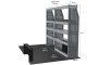 MR4 Express Range For Nissan NV400 (Primastar) L1H2- Two Bays - Top Tray configuration with matting photo 7