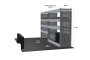 MR4 Express Range For Ford Transit Custom L1H1- Two Bays - Top Tray configuration with matting photo 6