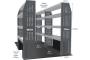 MR4 Express Range For L2H2 Mercedes Sprinter 2006 - 2018 - Full Configuration - Shelves only photo 2