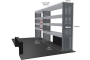 MR4 Express Range For L3H3 - Rear Wheel Drive - Ford Transit 2014 - Two Bays - Drawers + Shelves photo 2