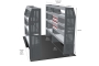MR4 Express Range For L2H2 Ford Transit Custom 2013-2023 -Full Configuration - Drawers + Shelves photo 5