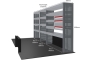 MR4 Express Range For L4H2 Peugeot Boxer 2006- Three Bays - Drawers + Shelves photo 2