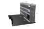 MR4 Express Range For Ford Transit Custom L1H2- Two Bays - Top Tray configuration with matting photo 5