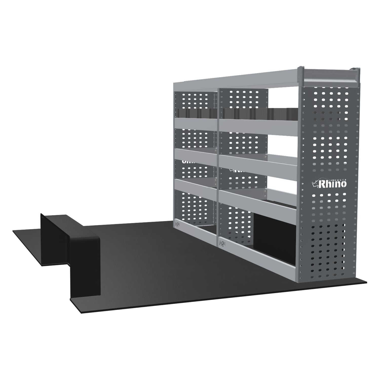 MR4 Express Range For Fiat Talento L1H1- Two Bays - Top Tray configuration with matting photo 1