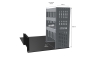 MR4 Express Range For L2H1 Ford Transit Courier 2024 - One Bay - Shelves only - photo 10