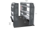 MR4 Express Range For L3H2 Maxus Deliver 9 2020 - Front-Wheel Drive - Full Configuration - Drawers + Shelves photo 6
